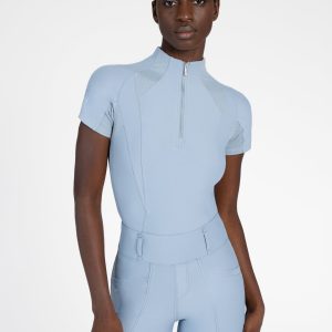 Frame Short Sleeve Base Layer (Aqua)