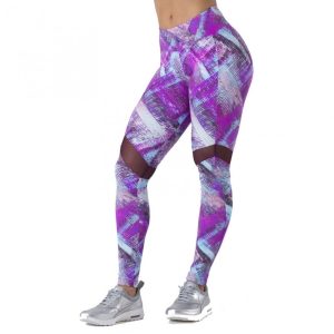 Mesh Insert Leggings Pants