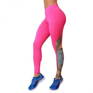 Mesh Insert Leggings Pants