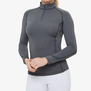 Clothing Custom Design Full Sleeve Horse Riding Equestrian Shirt Base Layer Top