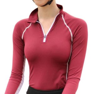 Premium Quality Polyester Fabric Equestrian Base Layer Eco-Friendly Long Sleeve