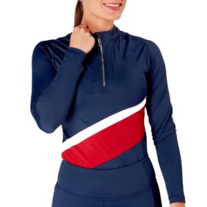 Women's Equestrian Tops Shirts Premium Quality Polyester Spandex Fabric Long Sleeves Base Layer Riding