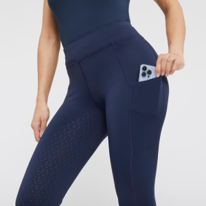 Riding leggings Full Silicone (Navy Blue)
