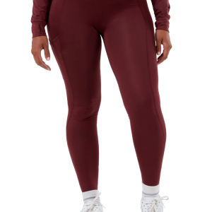 Horse Riding Leggings (Without Silicone) - Plain Wine