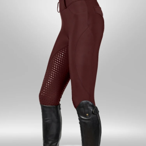 Equestrian Breeches for Girls / Burgundy